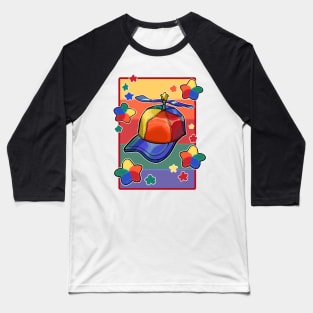 Propeller Hat Fun TIme Baseball T-Shirt